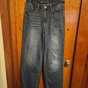 Old Navy High-Rise Wide Leg Jeans - Dark Blue